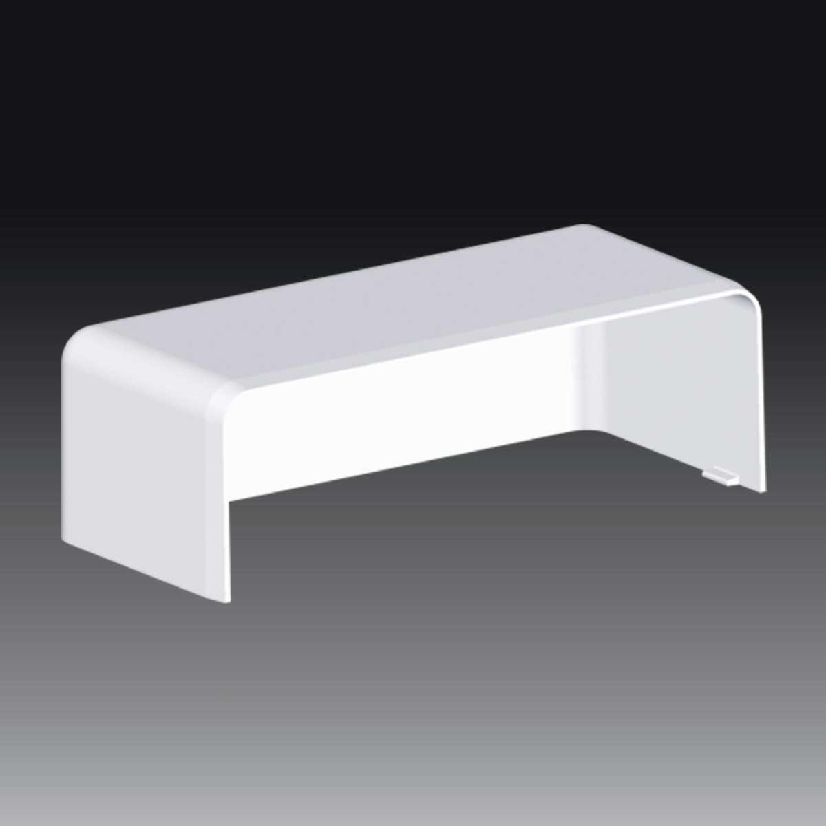 Заглушка KOPOS для короба EKD 120x40 мм ПВХ Белый (8581_HB)