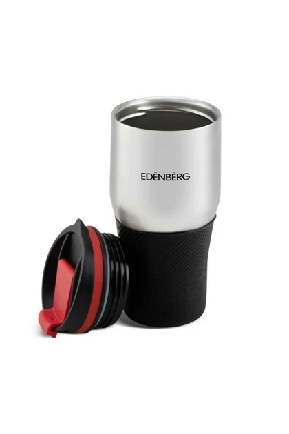Термокухоль Edenberg 380 мл Чорний (EB-631) - фото 2 Термокухоль Edenberg 380 мл Чорний (EB-631) - фото 2
