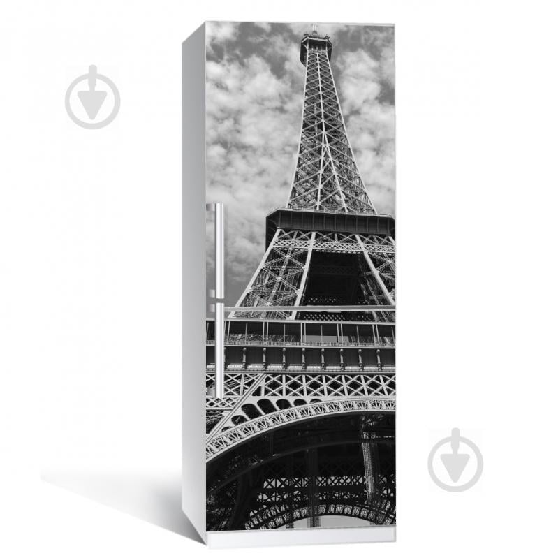 Наклейка на холодильник Zatarga серый Париже 650х2000 мм Серый (Z180193)