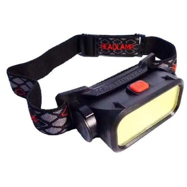 Ліхтар налобний Head Lamp 008 8773 акумуляторний Black (020527)