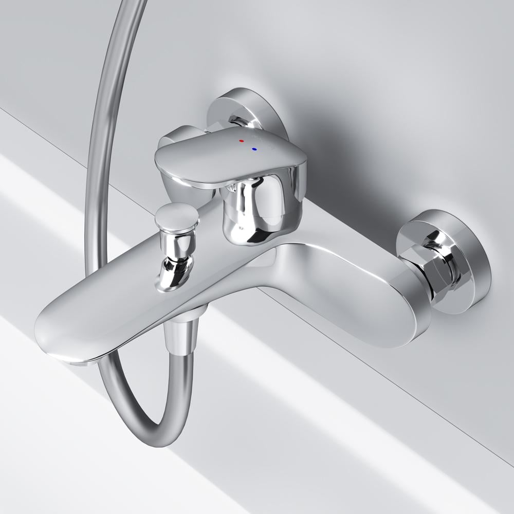 Змішувач для ванної AM.PM Like F8010000 одноважільний Хром (130118) - фото 5 Змішувач для ванної AM.PM Like F8010000 одноважільний Хром (130118) - фото 5