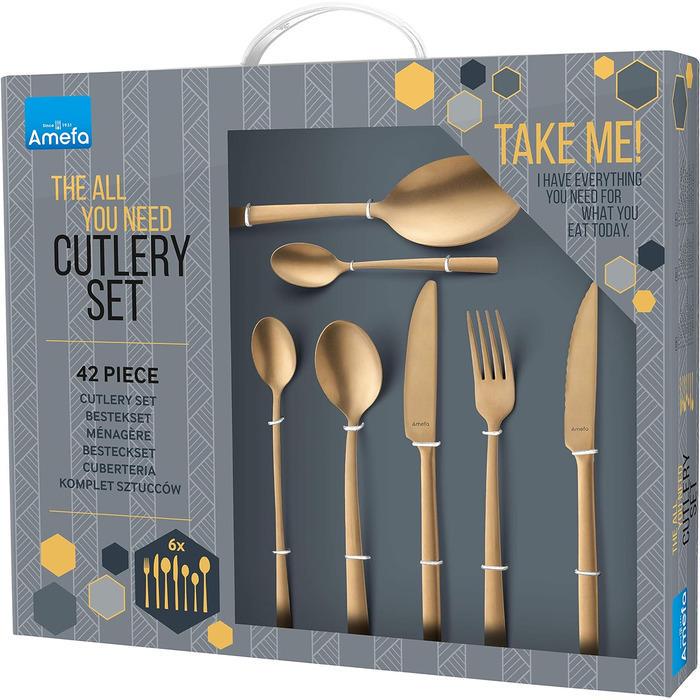 Набор столовых приборов Amefa Manille на 6 персон 42 пр. Набор столовых приборов Amefa Manille на 6 персон 42 пр.