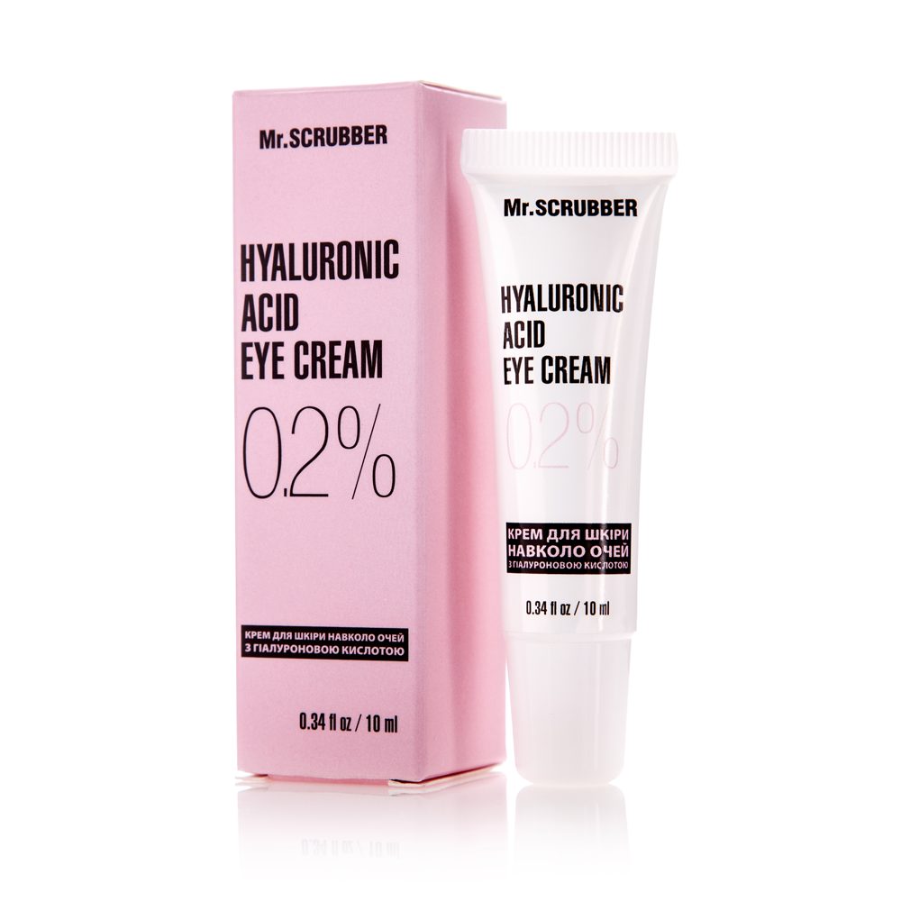 Крем для кожи вокруг глаз Mr.Scrubber с гиалуроновой кислотой Hyaluronic acid EYE CREAM 0,2% 10 мл