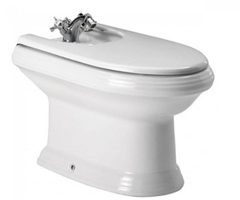 Біде підлогове ROCA AMERICA A357490000 округле 645x395 мм Білий (ANT-6359)