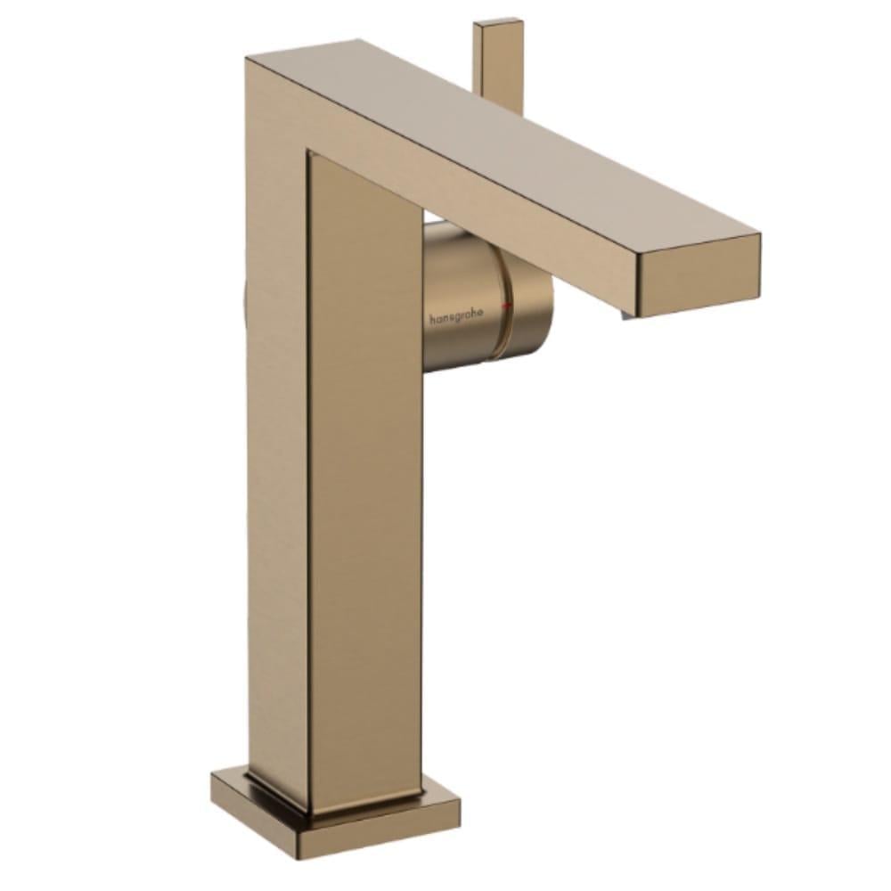 Смеситель для умывальника Hansgrohe Tecturis E CoolStart EcoSmart+ Бронзовый однорычажный (37461150) Смеситель для умывальника Hansgrohe Tecturis E CoolStart EcoSmart+ Бронзовый однорычажный (37461150)