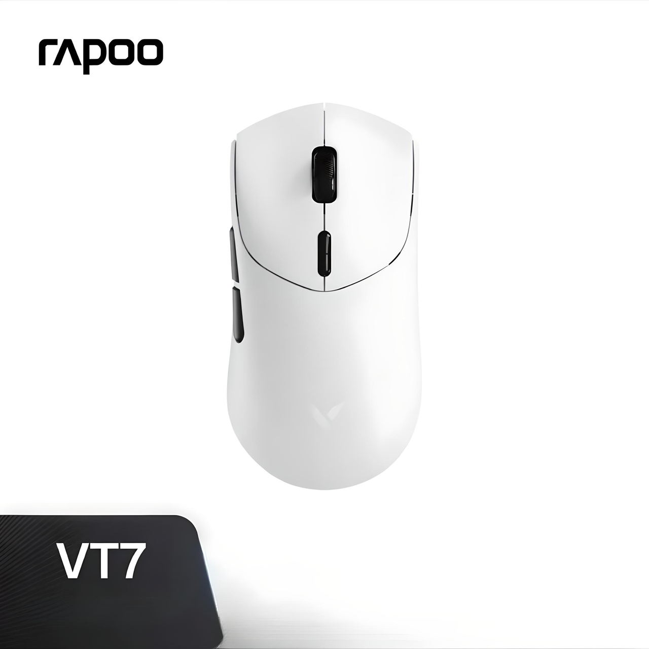 Компьютерная мышка Rapoo VT7 с комбинированным подключением 26000 DPI 8kHz/зарядная база с RGB-подсветкой White (2625974781) - фото 3 Компьютерная мышка Rapoo VT7 с комбинированным подключением 26000 DPI 8kHz/зарядная база с RGB-подсветкой White (2625974781) - фото 3