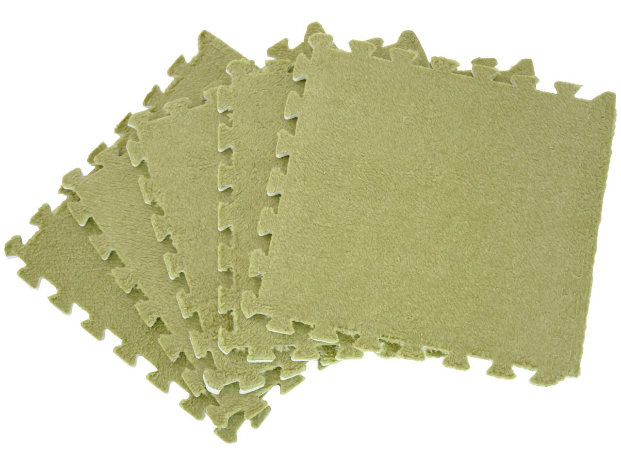 Килимок-пазл з ворсом RIAS PZ-101 1 ігровий 30x30 см Green (3_06753) - фото 3 Килимок-пазл з ворсом RIAS PZ-101 1 ігровий 30x30 см Green (3_06753) - фото 3