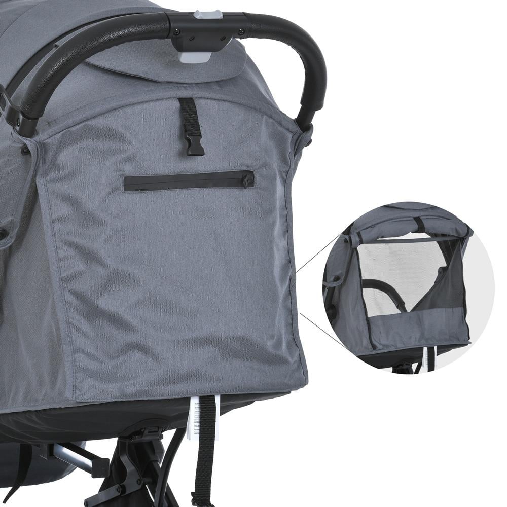 Прогулянкова коляска Bambi M 5727 Flash Gray - фото 7 Прогулянкова коляска Bambi M 5727 Flash Gray - фото 7