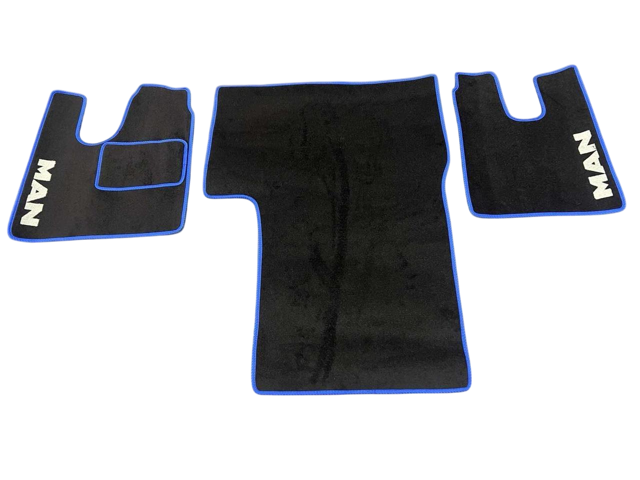 Килимки в салон ворсові для MAN TGA TGS 5 шт. Чорний (27326887)