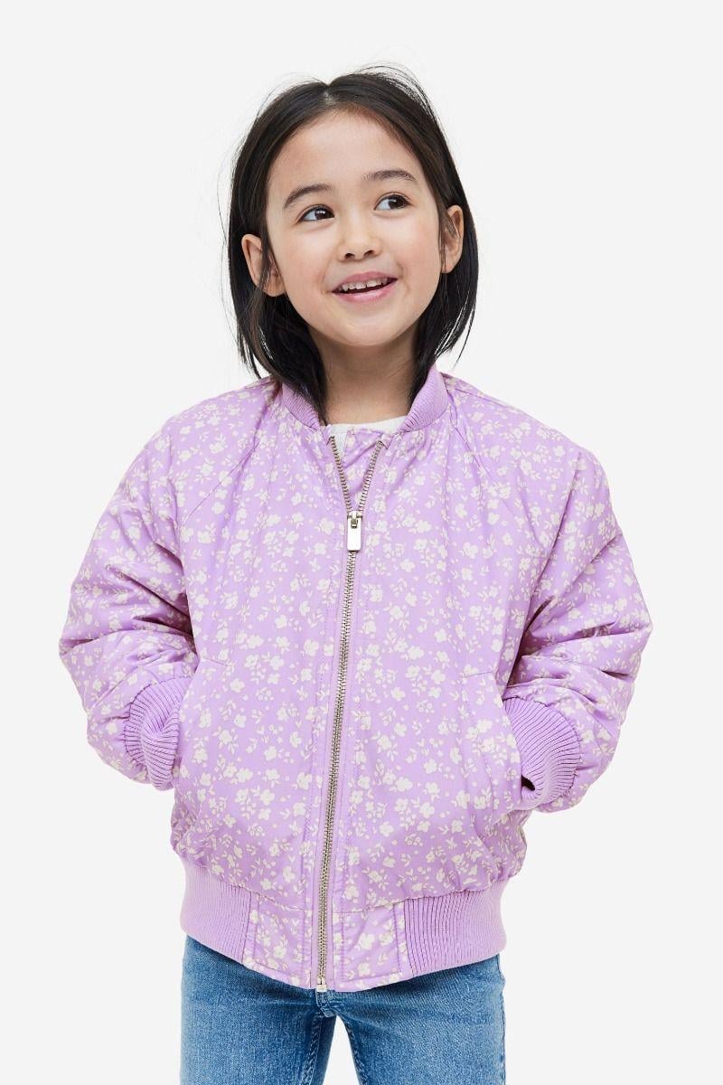 Куртка H&M 134-140 см Бузковий (E4071136745)