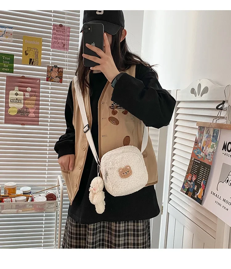 Сумка с медвежонком Тедди для девочки (А352) - фото 3 Сумка с медвежонком Тедди для девочки (А352) - фото 3