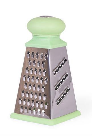 Терка четырехсторонняя Fissman 12,5x12,5x23 см из нержавеющей стали (8601.2) - фото 1 Терка четырехсторонняя Fissman 12,5x12,5x23 см из нержавеющей стали (8601.2) - фото 1