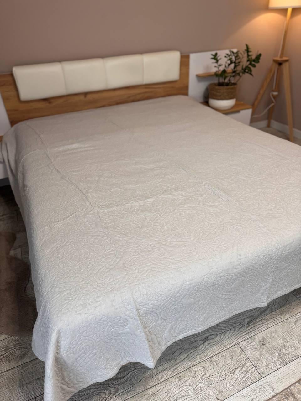 Плед легкий муслиновый 200х230 см Светло-бежевый (Д-M-muslin04-04) Плед легкий муслиновый 200х230 см Светло-бежевый (Д-M-muslin04-04)