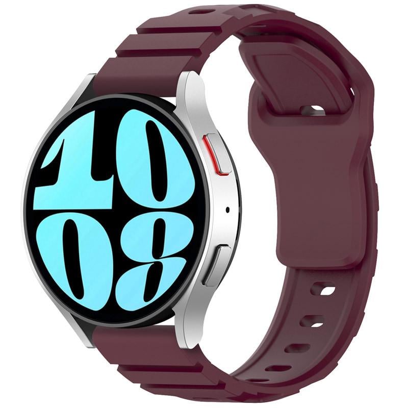 Ремешок силиконовый Defense для Smart Watch 20 мм Plum