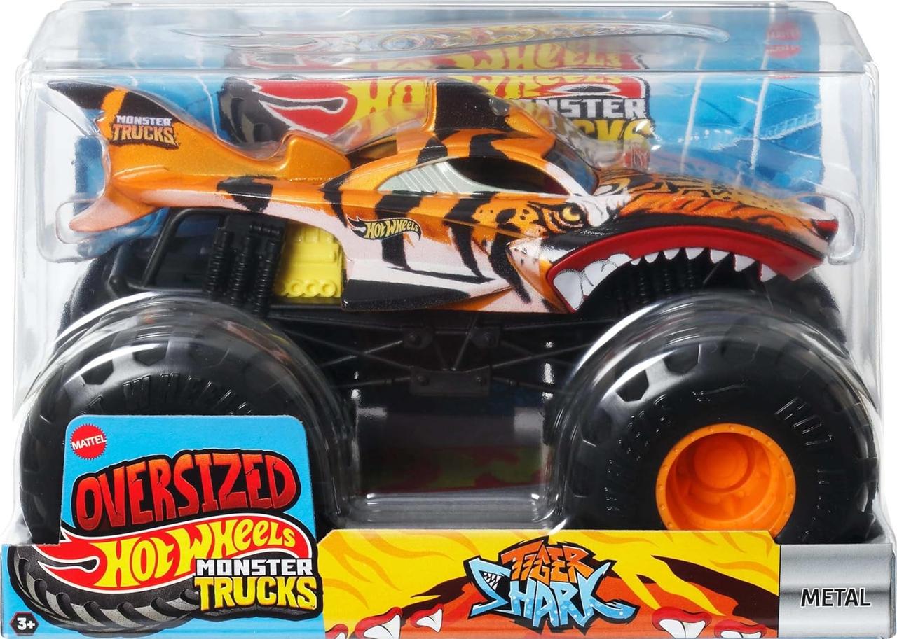 Монстр-трак Hot Wheels Monster Truck Тигровая акула 1:24 (JDR02) Монстр-трак Hot Wheels Monster Truck Тигровая акула 1:24 (JDR02)