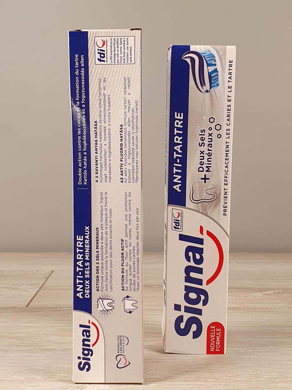 Зубна паста Signal Anti-Tartre 75 мл (1912483853) - фото 2 Зубна паста Signal Anti-Tartre 75 мл (1912483853) - фото 2