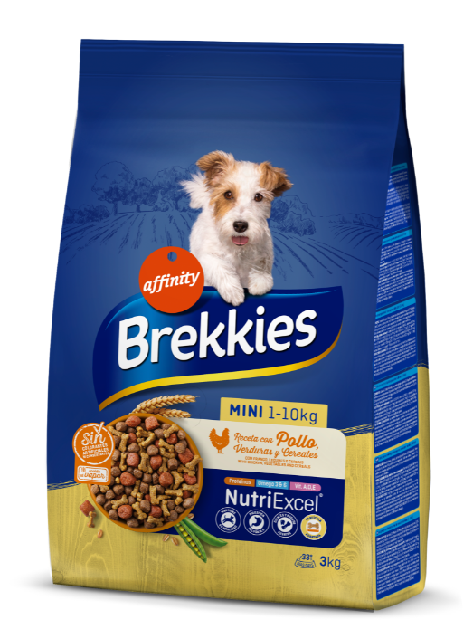 Корм сухой Brekkies Dog Mini 3 кг