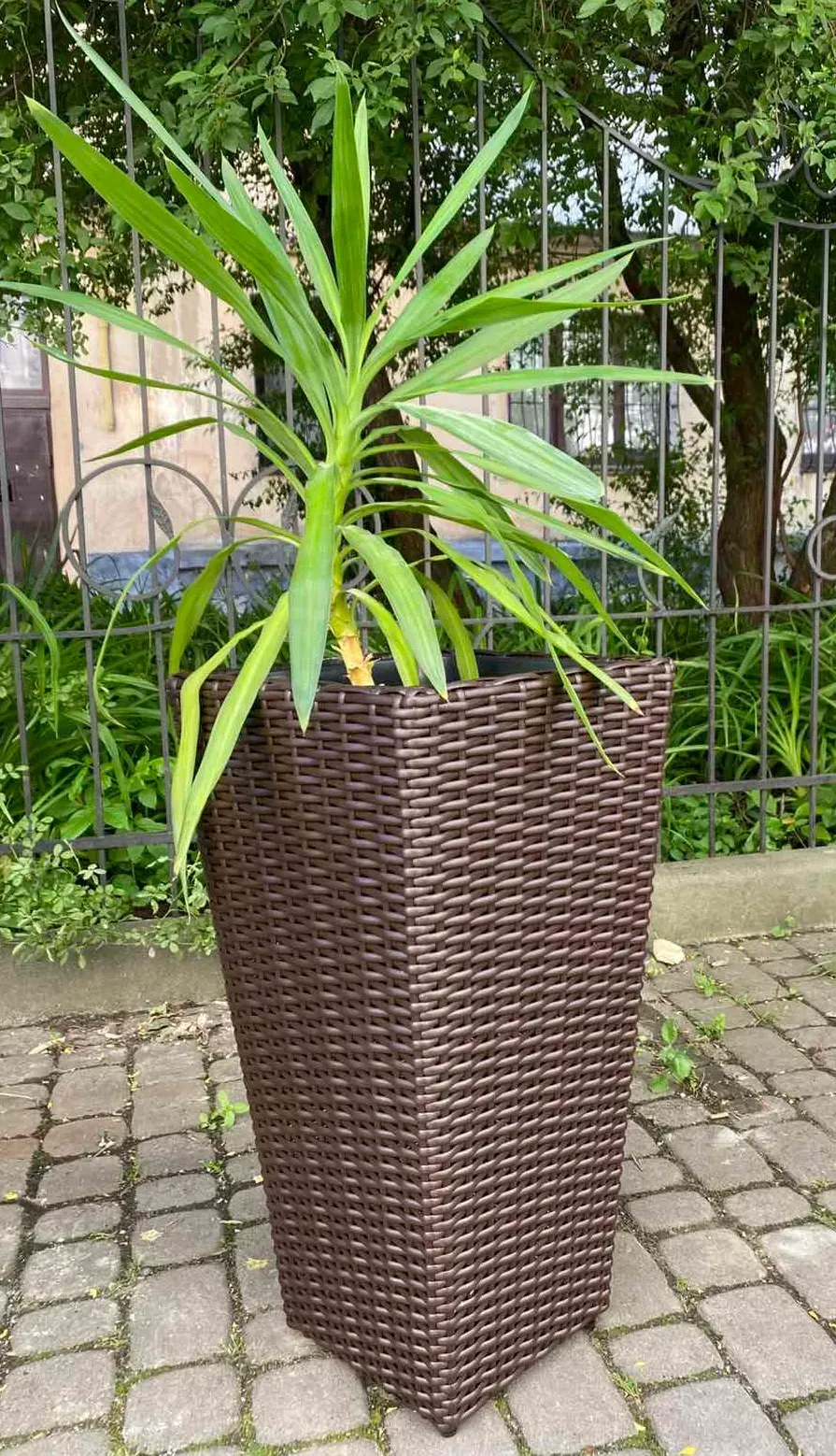 Кашпо садовое Rattwood невада Коричневый