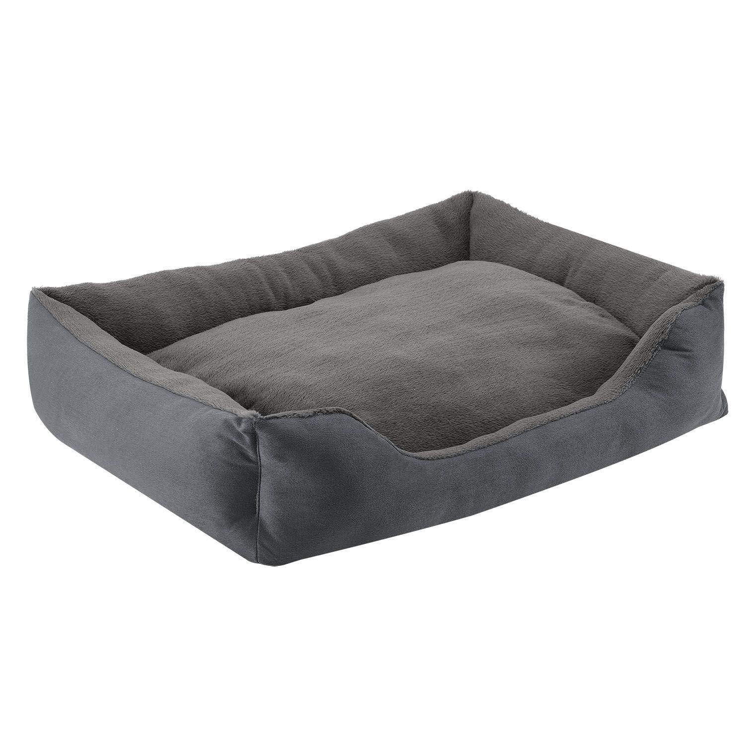 Лежак для собаки Eila L 75х60х15 см Серый 9836082) - фото 7