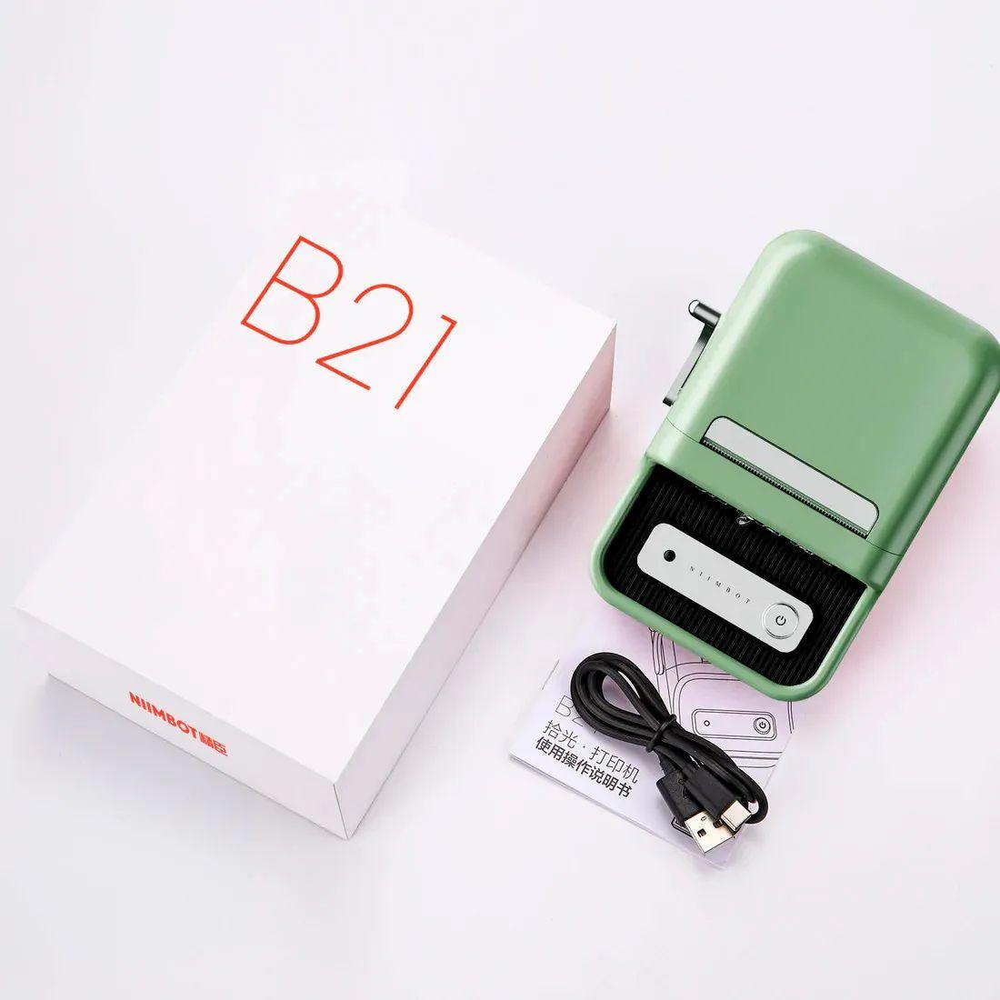 Принтер этикеток-стикеров Niimbot B21 Green 230 этикеток (2353726311) - фото 7 Принтер этикеток-стикеров Niimbot B21 Green 230 этикеток (2353726311) - фото 7