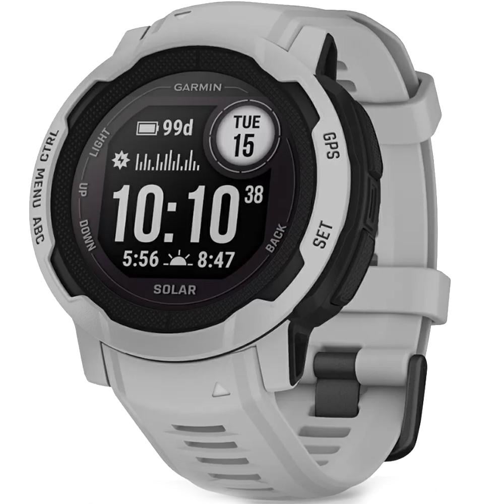 Часы-навигатор Garmin Instinct 2 Solar Mist Gray (010-02627-01)