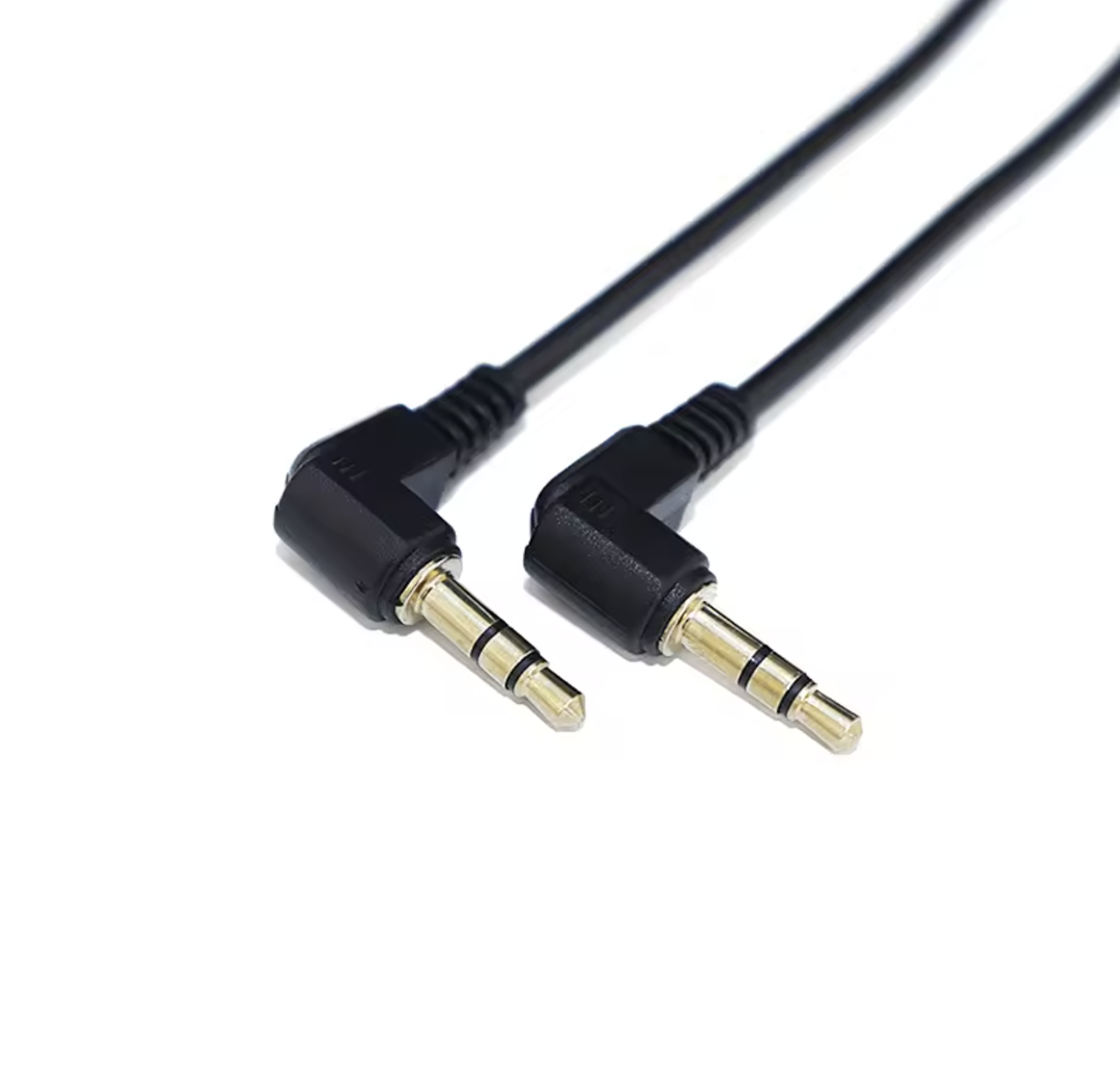 Аудиокабель AUX Stereo 3,5 мм/3,5 мм папа-папа 90 градусов 30 см - фото 2 Аудиокабель AUX Stereo 3,5 мм/3,5 мм папа-папа 90 градусов 30 см - фото 2