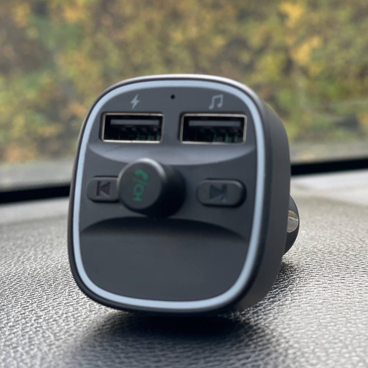 Модулятор для автомобиля с bluetooth 3в1 - фото 3