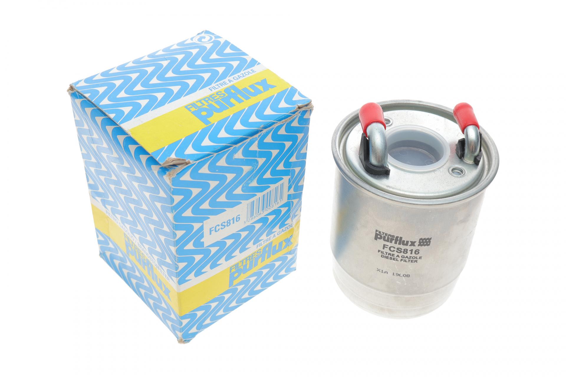 Фильтр топливный PURFLUX для MB Sprinter 2,2CDI OM651 09- h=137mm- (FCS816)