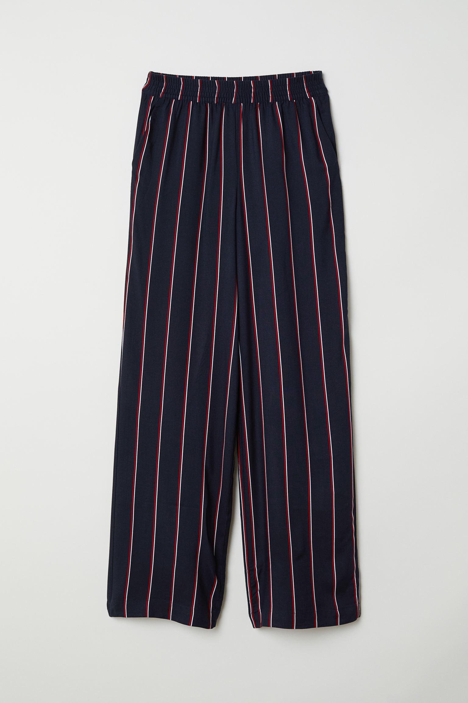 Брюки в полоску р. 34 Темно-синий (5942648RP21)