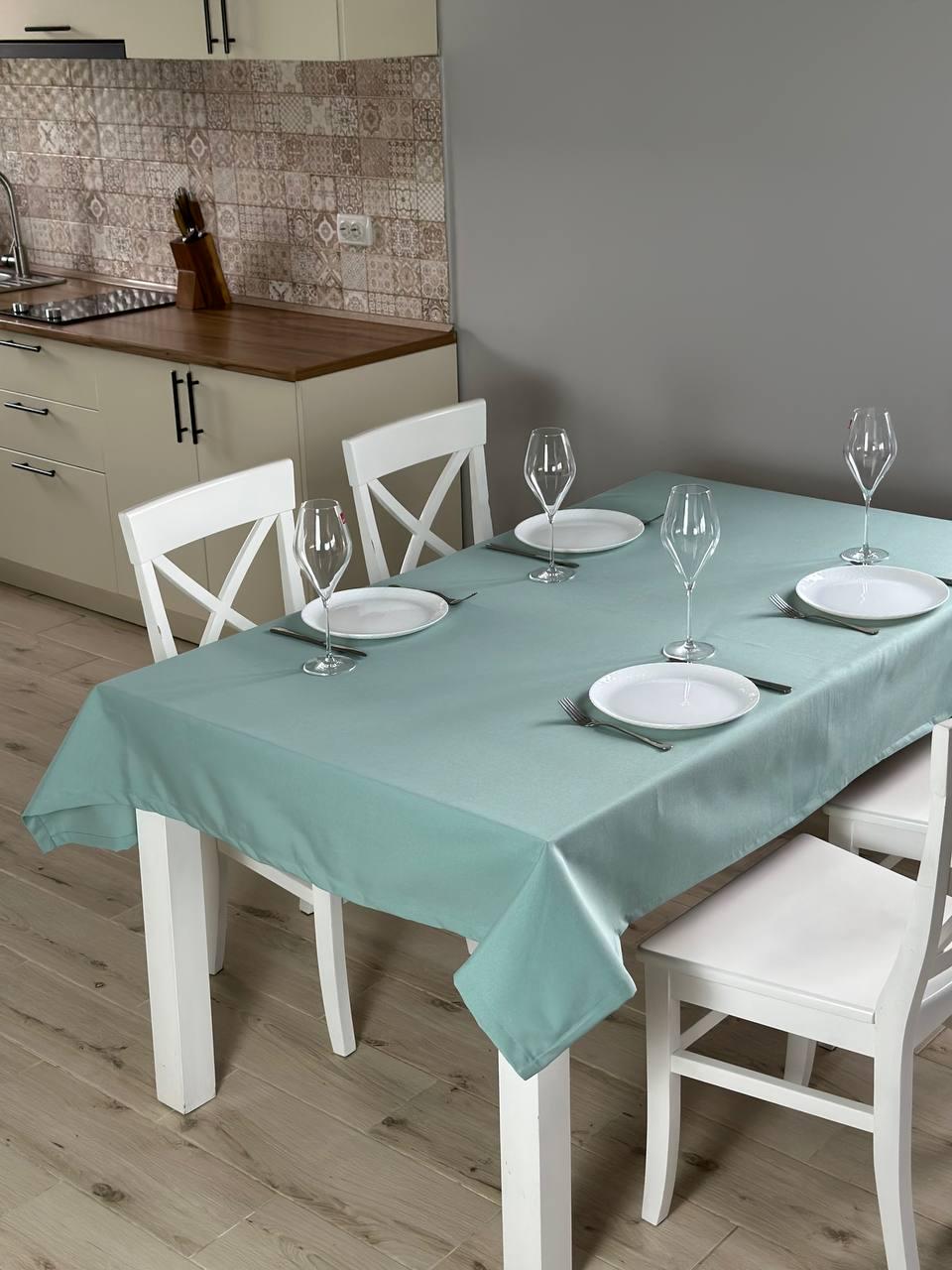 Скатерть водоотталкивающая тефлоновая прямоугольная 140x170 см (300115-p2)