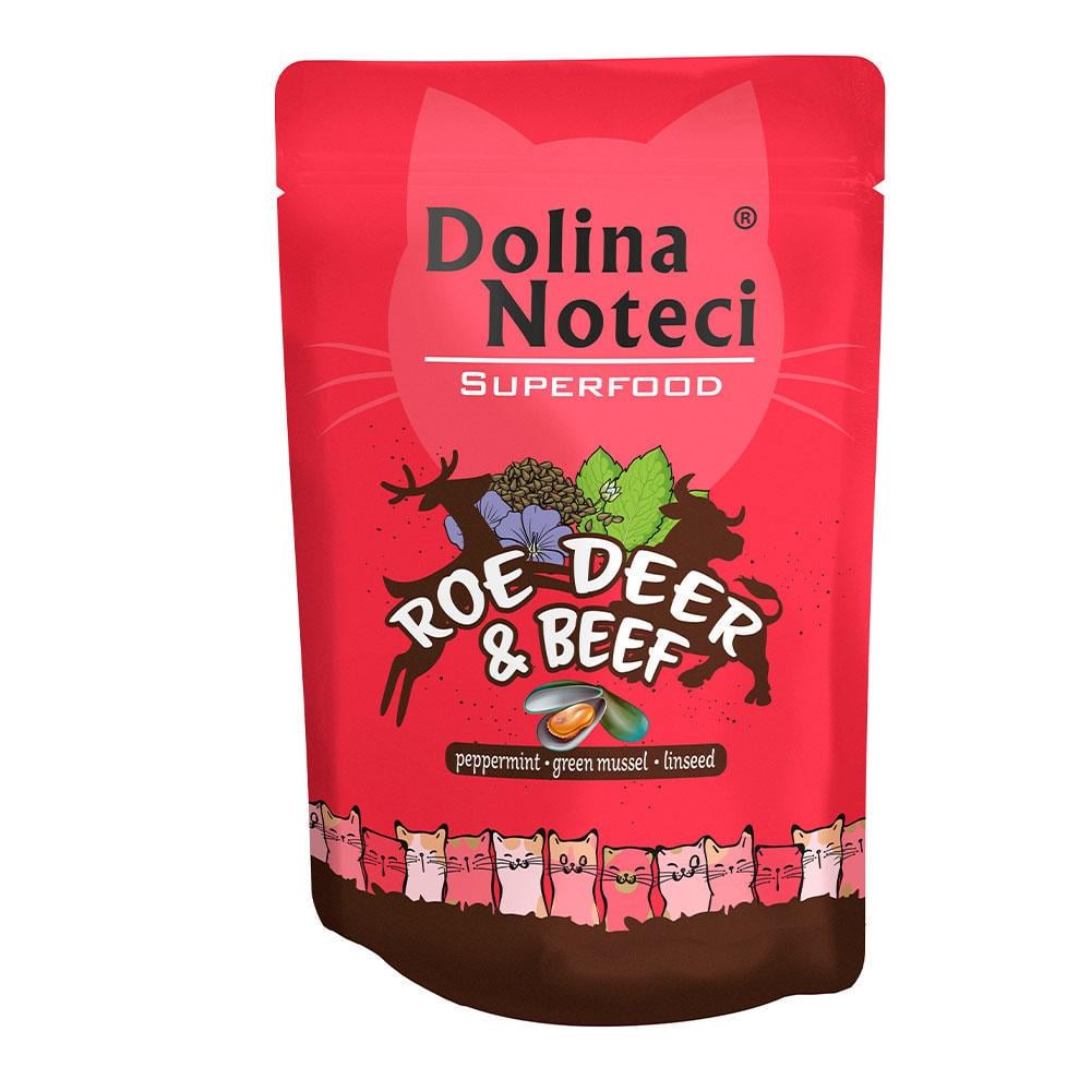 Консерва Dolina Noteci Superfood косуля с говядиной 85 г х 10 шт.