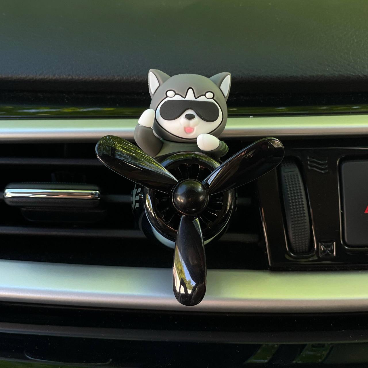 Ароматизатор для авто на решітку обдуву з лопатями Хаскі пілот - фото 3 Ароматизатор для авто на решітку обдуву з лопатями Хаскі пілот - фото 3