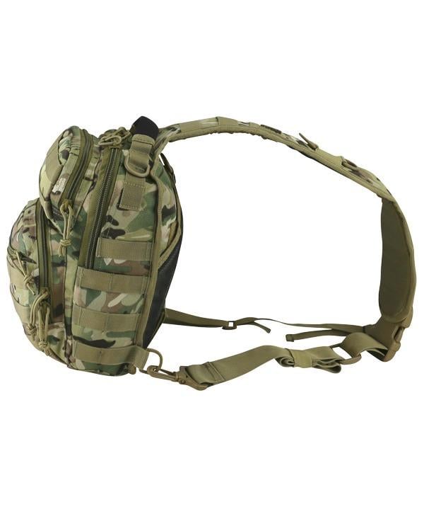 Рюкзак однолямочный Kombat UK Mini Molle Recon Shoulder Bag (kb-mmrsb-btp yavs L) - фото 2