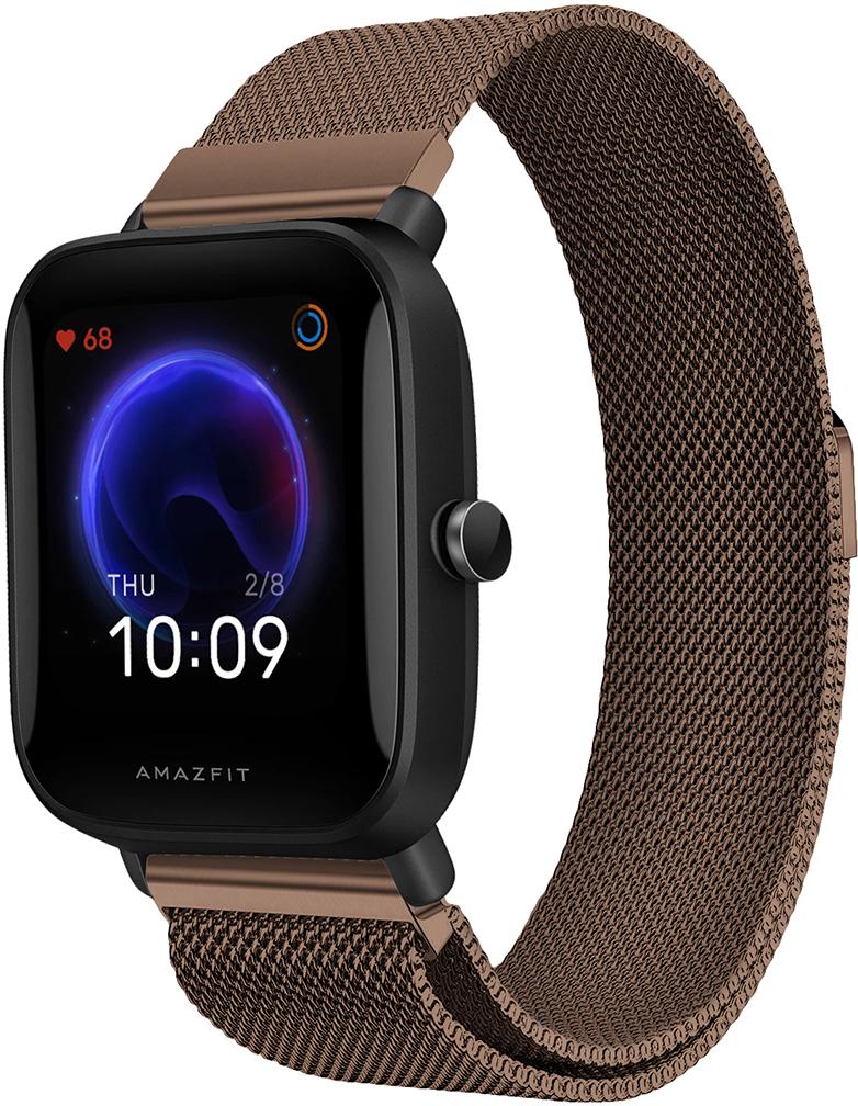 Ремінець Міланська Петля Milano для Amazfit Bip U Pro Brown (23408-30)
