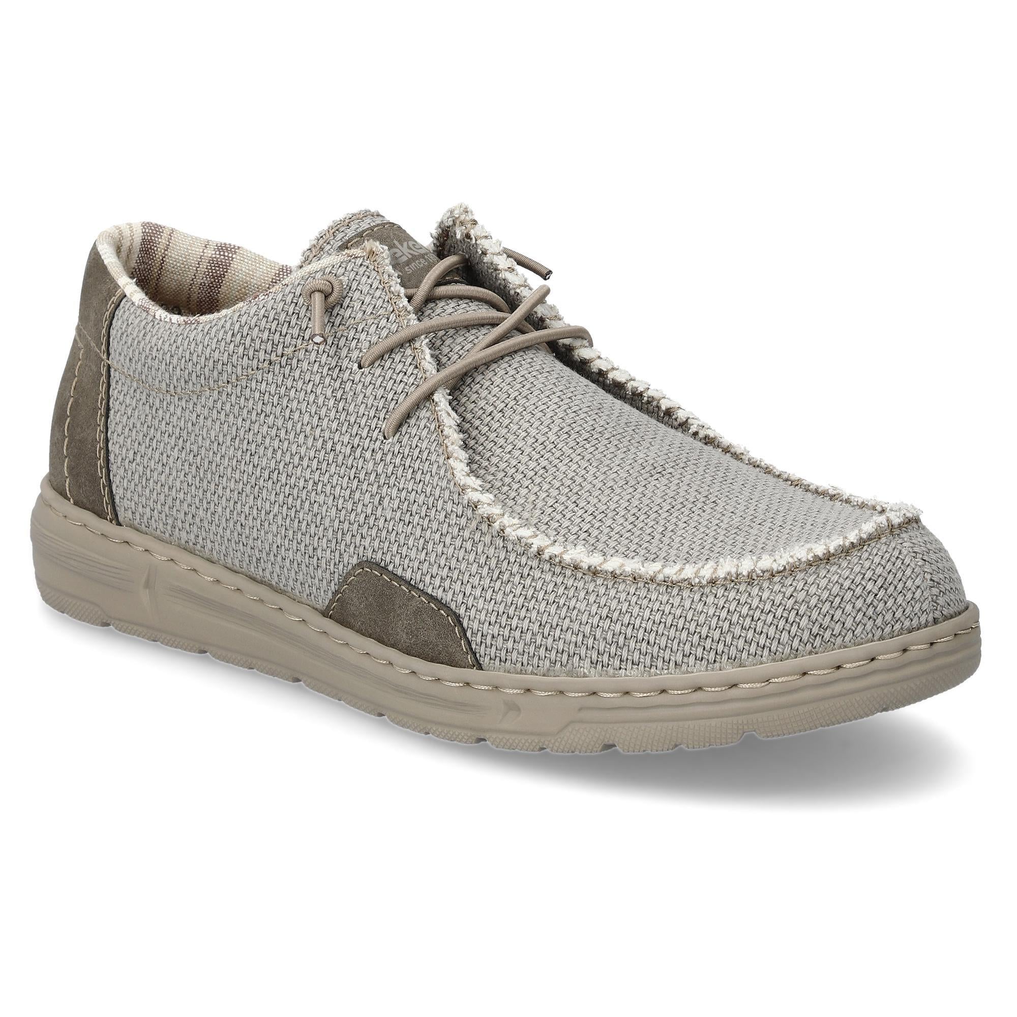 Мокасины мужские осенние RIEKER р. 41 Серый (35089-41)