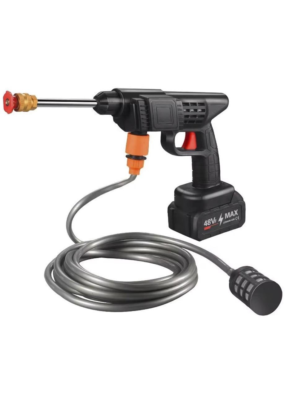 Пистолет высокого давления водяной Antar беспроводной 48V 20 мПа Черный (33365441)