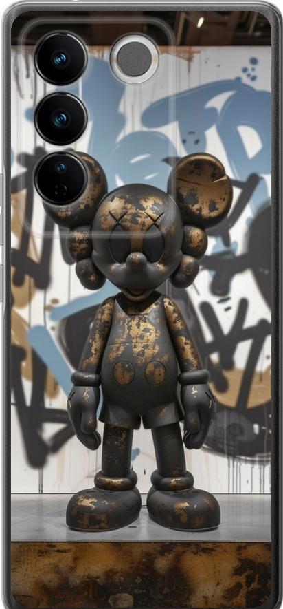 Чехол на Vivo S16 Pro Bronze kaws v2 (6098u-3123-42517) Чехол на Vivo S16 Pro Bronze kaws v2 (6098u-3123-42517)