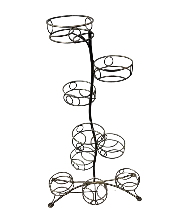 Подставка кованая для цветов на 9 горшков (2314КП.)