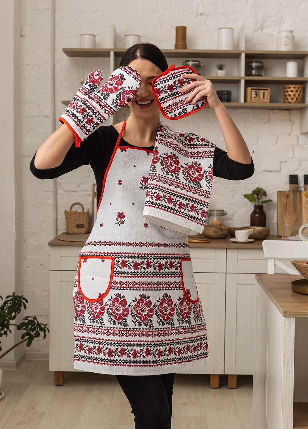 Кухонный набор Орнамент 4 пр. Серый (кнсор) Кухонный набор Орнамент 4 пр. Серый (кнсор)