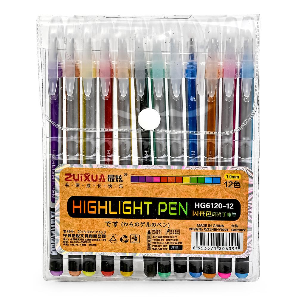 Маркеры текстовыделители WW00844 12 цв