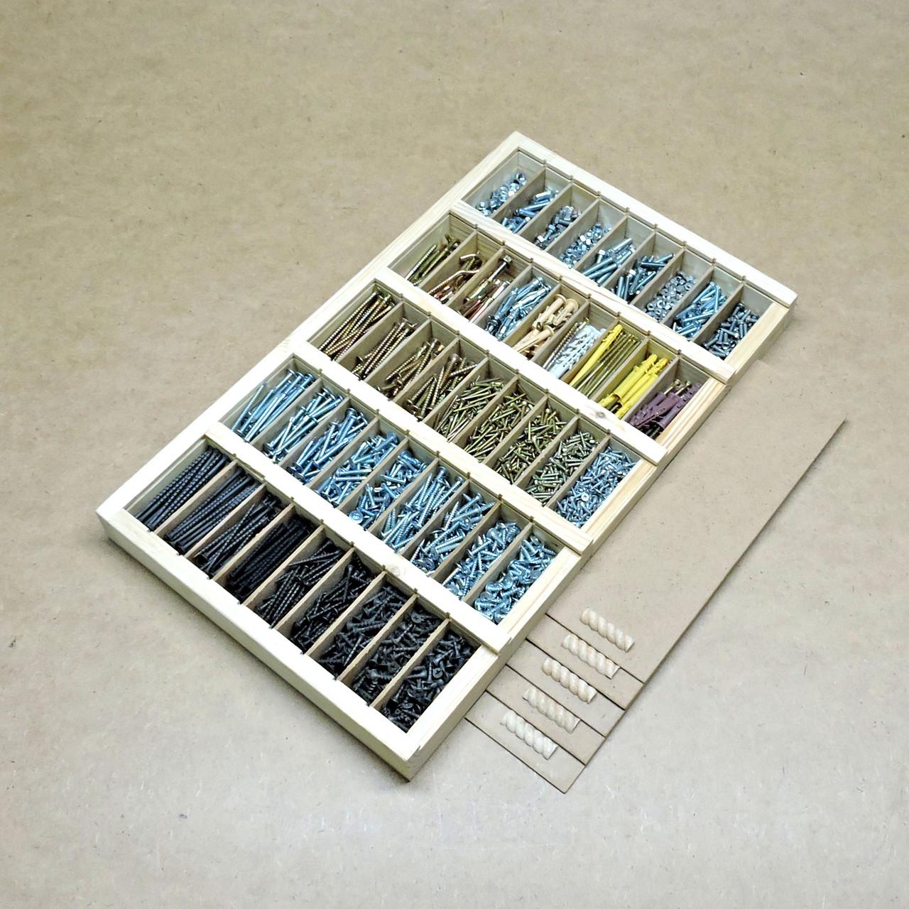 Набор метизов 5х универсальный 2424 шт. (НБМ-000103)