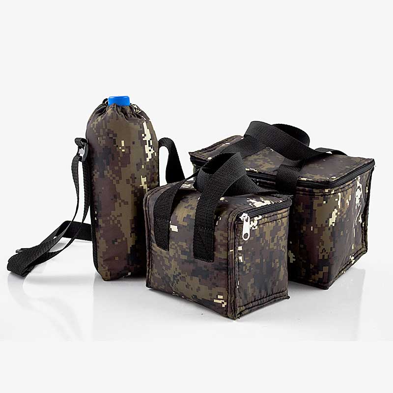 Комплект сумок Light House ланч бэги и чехол для бутылки 1 л Хаки