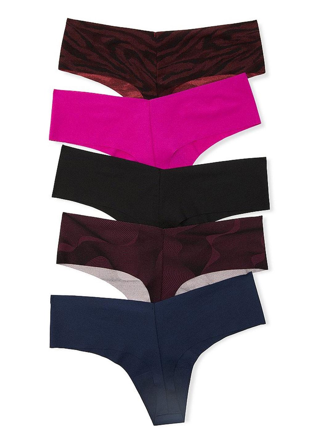 Набор трусиков Victoria's Secret S 5 шт. Разноцветный (1440000426253QK3S) - фото 2 Набор трусиков Victoria's Secret S 5 шт. Разноцветный (1440000426253QK3S) - фото 2