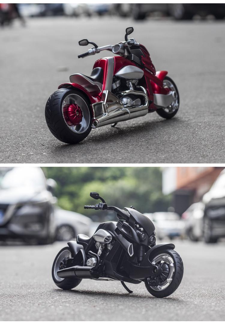 Іграшковий мотоцикл металевий TK Group Travertson V-REX 1:12 для дітей звук/підсвітка/амортизація (28443801) - фото 6 Іграшковий мотоцикл металевий TK Group Travertson V-REX 1:12 для дітей звук/підсвітка/амортизація (28443801) - фото 6