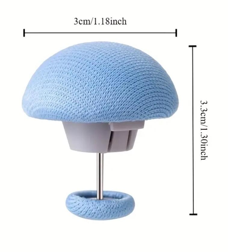 Фіксатори для постільної білизни протиковзкі з легким розблокуванням 4 шт. Синій (2738777260) - фото 3