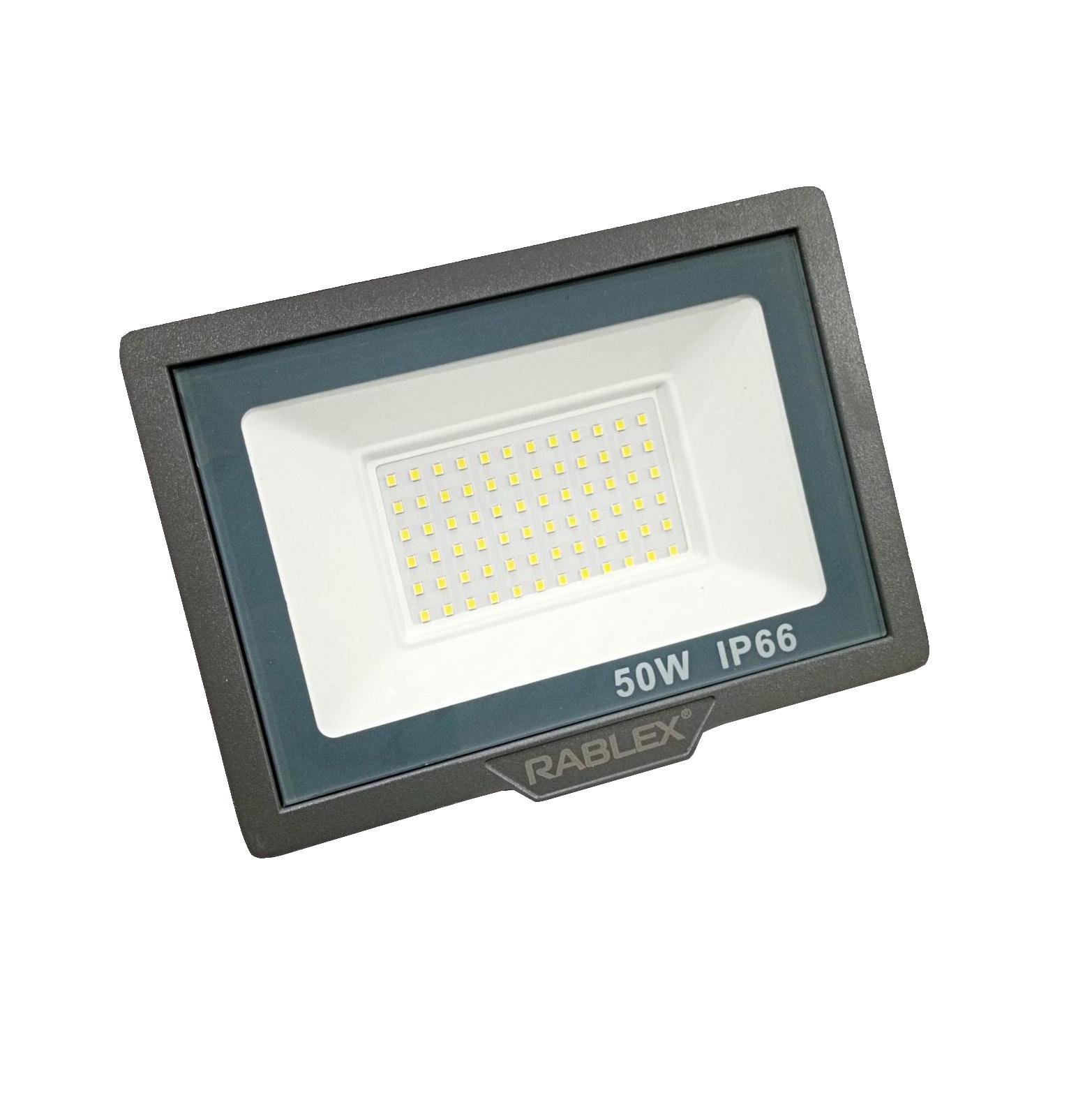 Прожектор LED Rablex RB550 50W IP66 6000 K водонепроникний з білим світлом (t7823)