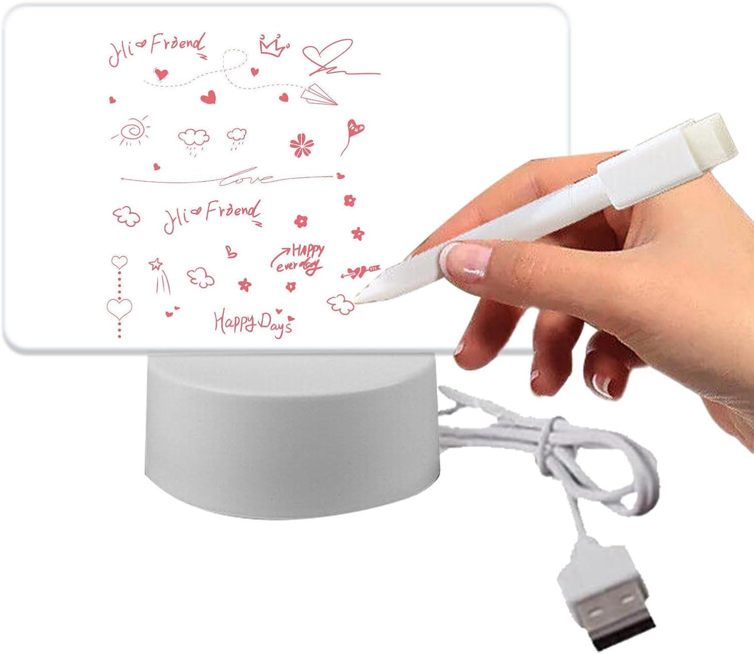 Доска креативная светодиодная для заметок с ручкой (20208) - фото 5 Доска креативная светодиодная для заметок с ручкой (20208) - фото 5