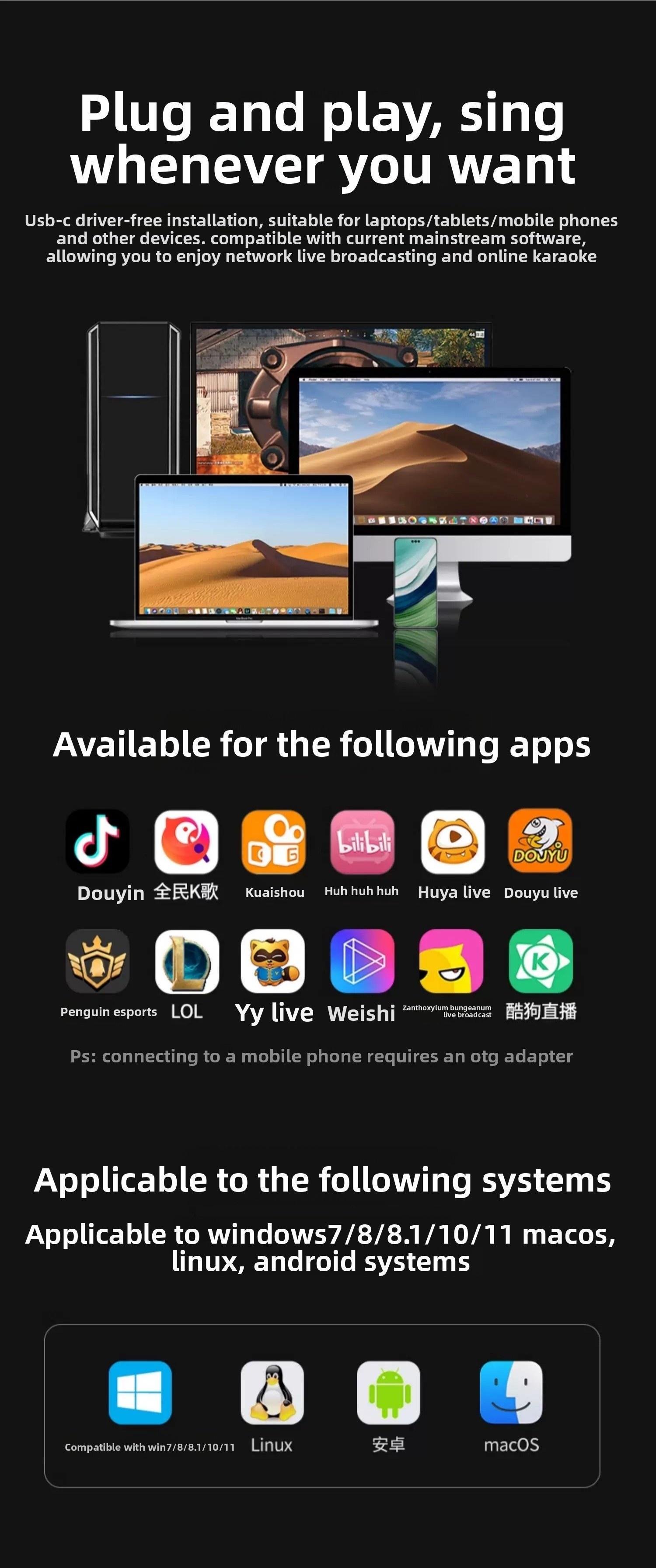 Мікрофон настільний Ugreen 96кГц/24біт 3.5 мм (55729) - фото 8 Мікрофон настільний Ugreen 96кГц/24біт 3.5 мм (55729) - фото 8