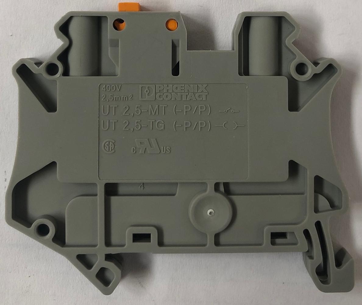Клеми з ножевим розмикачем Phoenix Contact UT 2,5-MT-P/P - фото 3