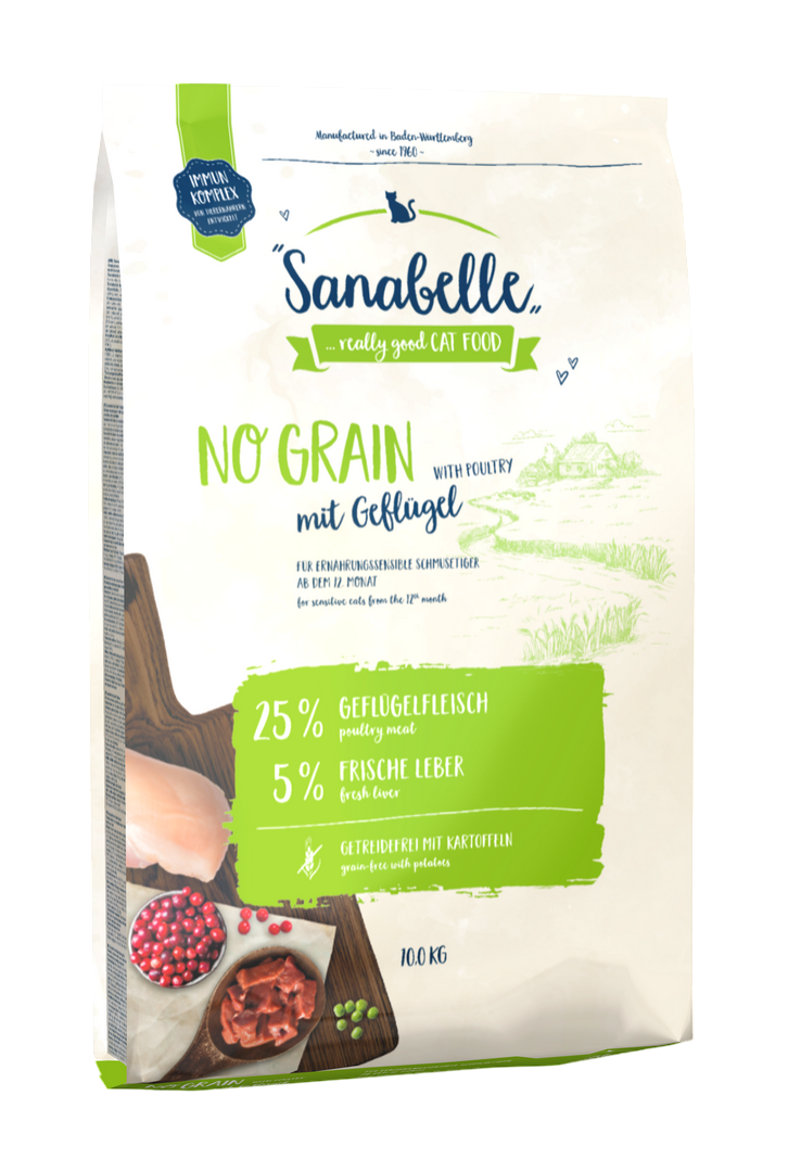Сухой корм для котов Bosch Sanabelle No Grain with poultry 10 кг